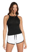 Women's Fitted Halter Tank Top | MS-112
